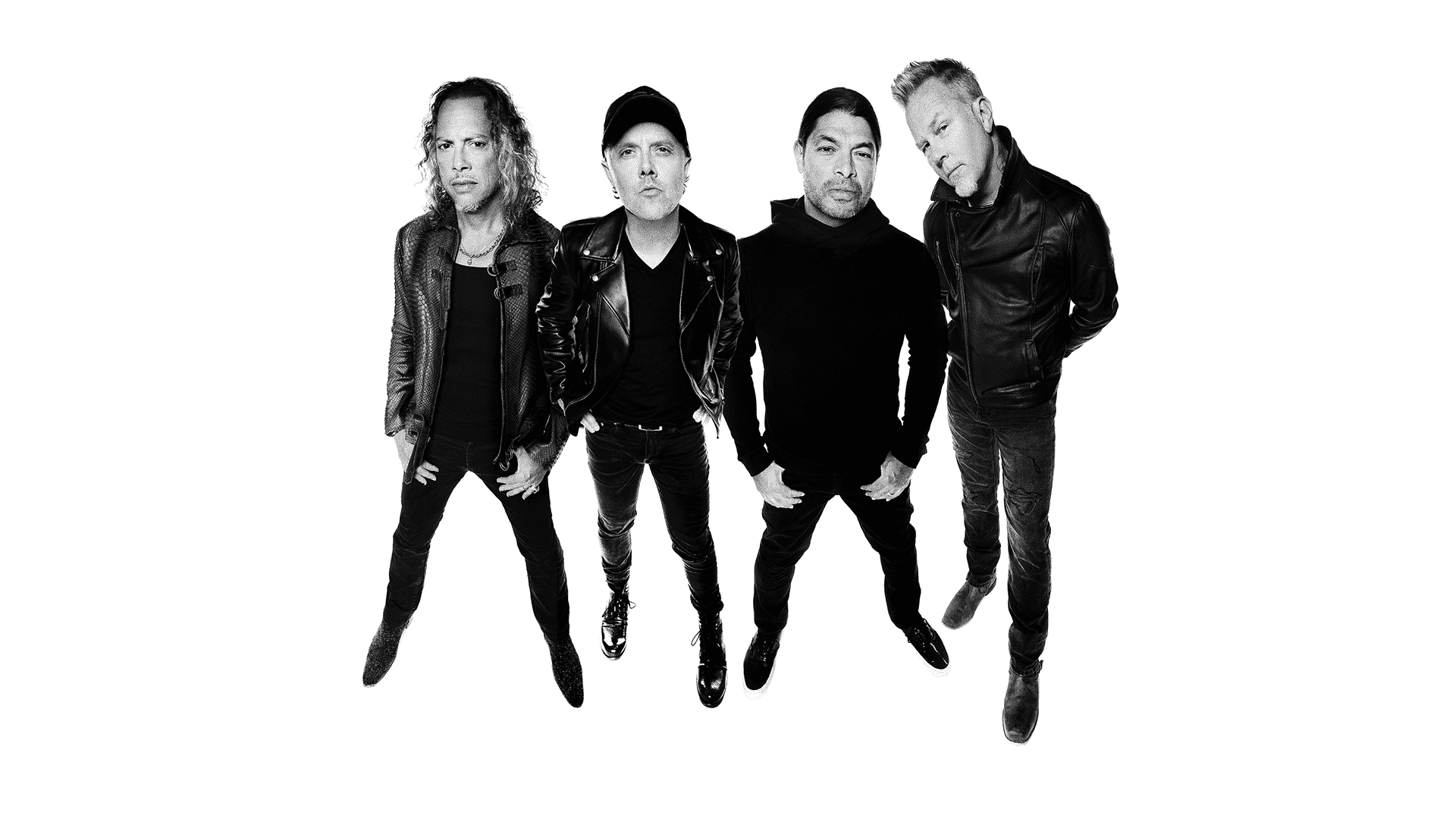 Gruppenfoto von Metallica