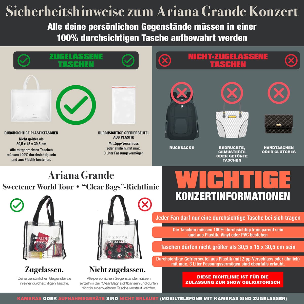 Ariana Grande Konzert Wichtige Informationen Ticketmaster