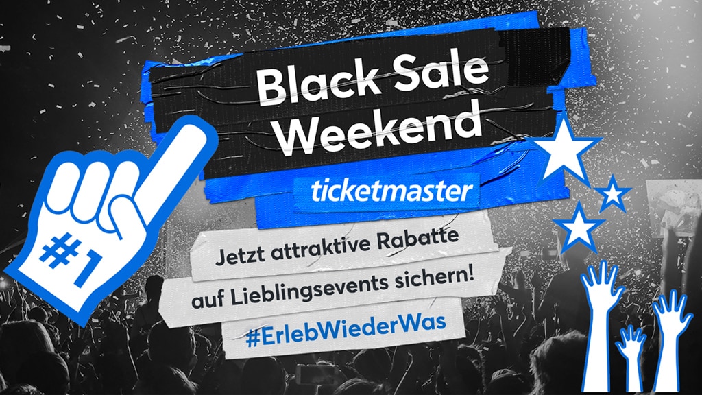 Ticketmaster Black Sale Weekend 2021 ErlebWiederWas Ticketmaster