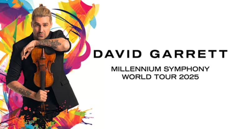 David Garrett auf Millenium Symphony World Tour 2025