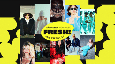 Ticketmaster Fresh New Music