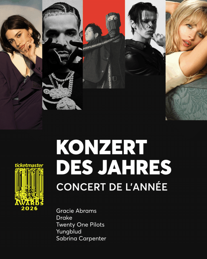 Ticketmaster Awards - Concert de l'année