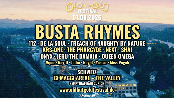 Old but Gold Ü30 Hip Hop Festival Schweiz